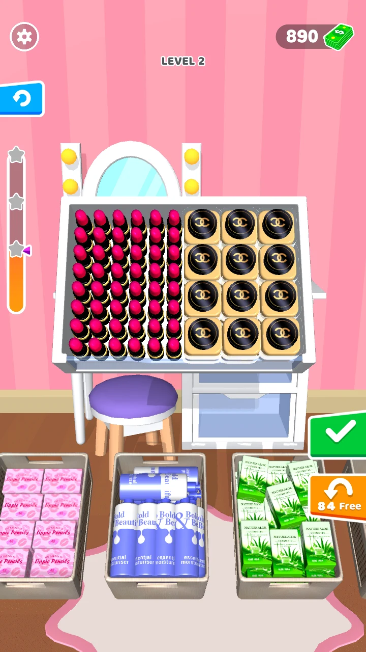Makeup Organizer 3D screenshot